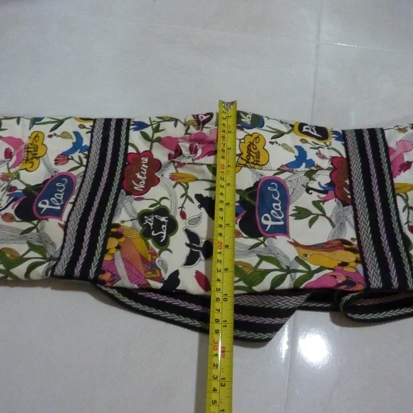 Sakroots Peace  Tote Duffle Bag Over Shoulder for Yoga  Mat 24''long NEW - Picture 2 of 10